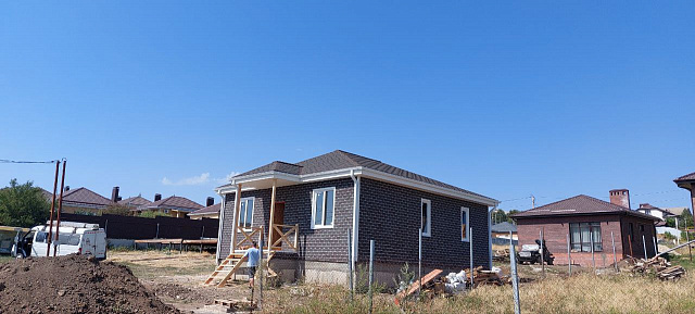 Дом из СИП панелей 9.6х9.1